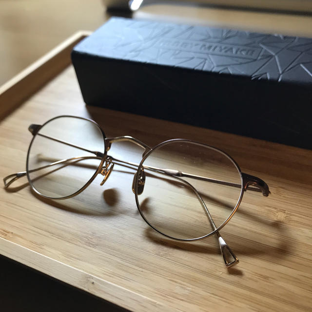ISSEY MIYAKE(イッセイミヤケ)のイッセイミヤケ　金子眼鏡　PANT-Ⅲ メンズのファッション小物(サングラス/メガネ)の商品写真