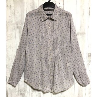 ザラ(ZARA)のブラウス /アンティーク小花プリント(シャツ/ブラウス(長袖/七分))