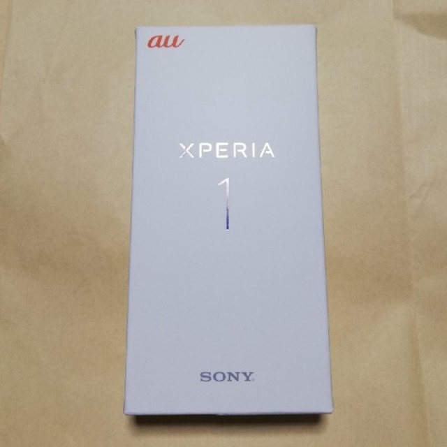 Xperia 1 黒色 64GB au SOV40 SIMフリーシムフリー