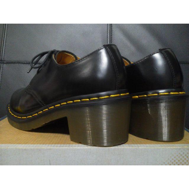Dr.Martens(ドクターマーチン)の【専用】Dr.Martens AMORY UK4 黒 厚底 3ホール ヒール  レディースの靴/シューズ(ローファー/革靴)の商品写真