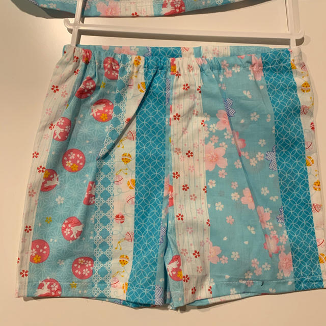 西松屋(ニシマツヤ)の甚平☆90 キッズ/ベビー/マタニティのキッズ服女の子用(90cm~)(甚平/浴衣)の商品写真