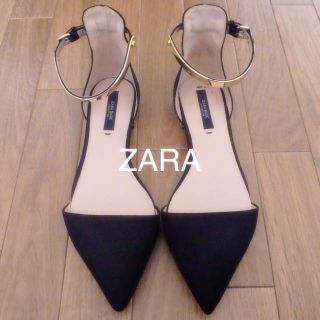 ザラ(ZARA)のZARA ポインテッド シューズ(バレエシューズ)