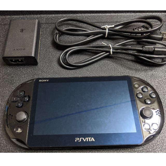 PlayStation Vita - SONY PSVita 本体 Wifiモデル ソフト他セットの 