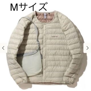 mont-bell × BEAMS 別注 スペリオダウン ラウンドネック