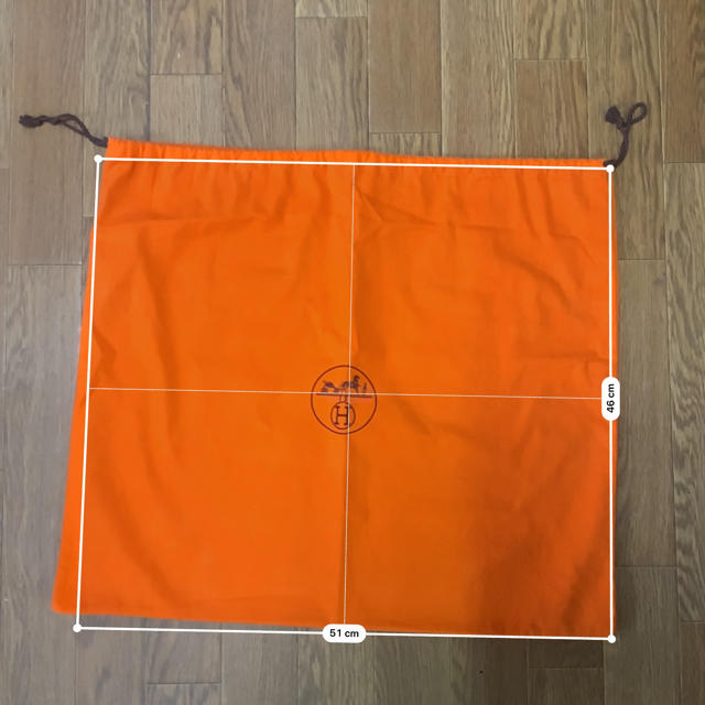 Hermes(エルメス)のエルメス 保存袋 大サイズ　51×46センチ レディースのバッグ(ショップ袋)の商品写真