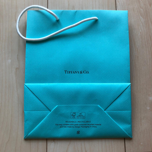 Tiffany & Co.(ティファニー)のティファニー 紙袋 ショップバック レディースのバッグ(ショップ袋)の商品写真