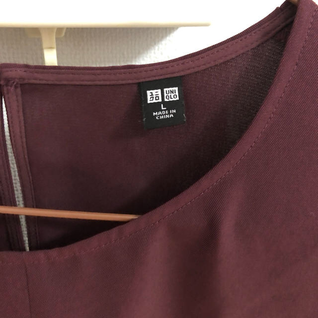 UNIQLO(ユニクロ)のユニクロノースリーブ レディースのトップス(シャツ/ブラウス(半袖/袖なし))の商品写真