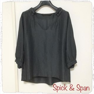 スピックアンドスパン(Spick & Span)のスピックアンドスパン  セオリー　イエナ　シルク　ブラウス　値下げ(シャツ/ブラウス(長袖/七分))