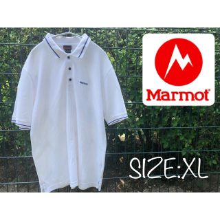 マーモット(MARMOT)のレア　marmot マーモット　半袖ポロシャツ  ビッグシルエット XL(ポロシャツ)