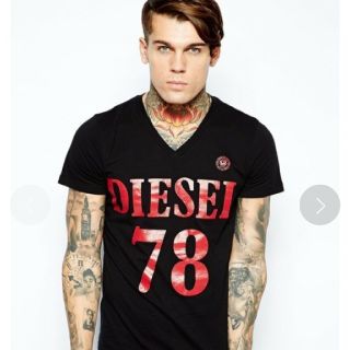 ディーゼル(DIESEL)のdiesel サイズS Tシャツ Vネック(Tシャツ/カットソー(半袖/袖なし))