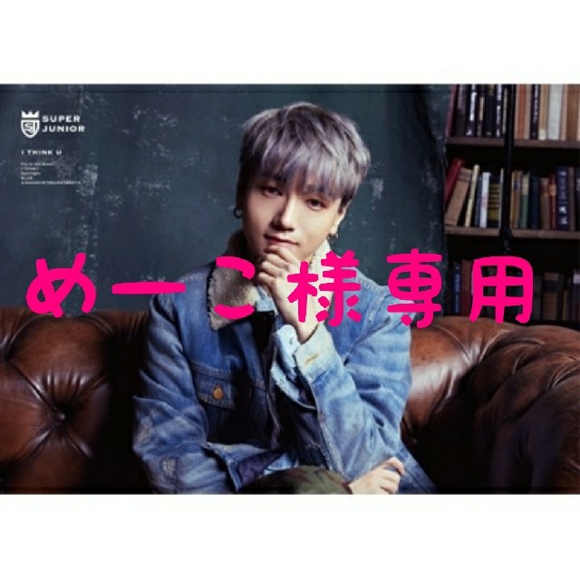 SUPER JUNIOR(スーパージュニア)のめーこ様専用 エンタメ/ホビーのおもちゃ/ぬいぐるみ(キャラクターグッズ)の商品写真