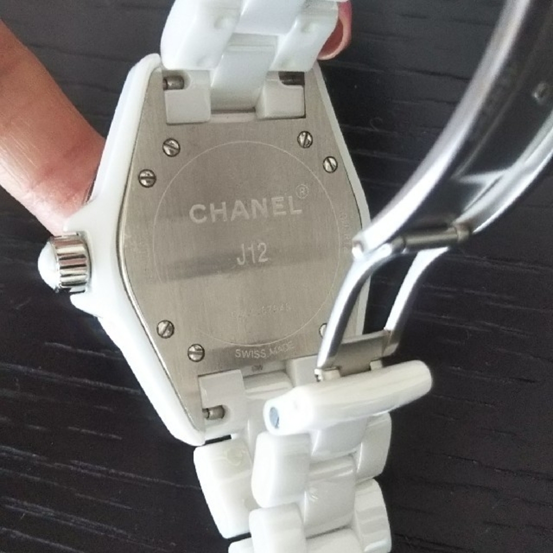 CHANEL(シャネル)のお客様専用♪【CHANEL】ピンクサファイア☆J12 レディースのファッション小物(腕時計)の商品写真