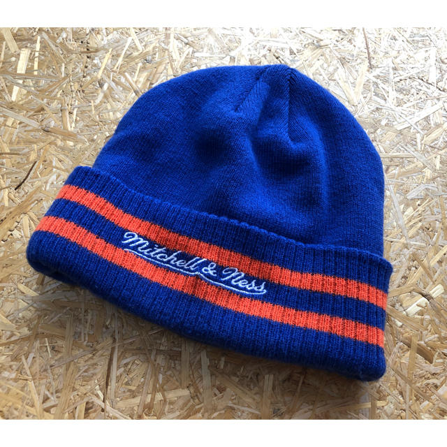 MITCHELL & NESS(ミッチェルアンドネス)のNBA NewYork KNICKS ニットキャップ  メンズの帽子(キャップ)の商品写真