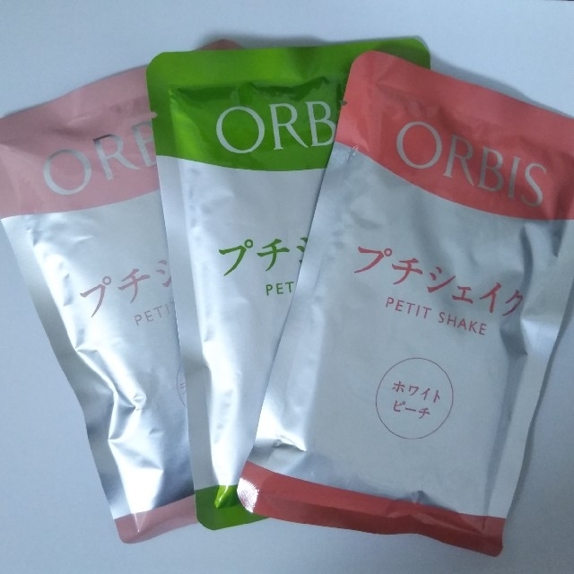 ORBIS(オルビス)のORBIS　プチシェイク　3種　3袋セット　ダイエット　匿名配送 コスメ/美容のダイエット(ダイエット食品)の商品写真