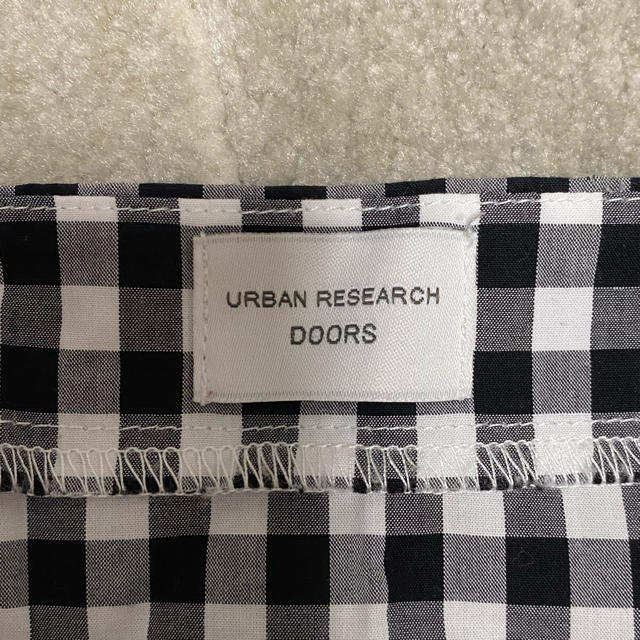 URBAN RESEARCH(アーバンリサーチ)のｱｰﾊﾞﾝﾘｻｰﾁギンガムチェック♡ レディースのトップス(シャツ/ブラウス(半袖/袖なし))の商品写真