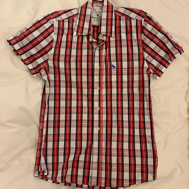 Abercrombie&Fitch(アバクロンビーアンドフィッチ)のアバクロンビー&フィッチ　チェックシャツ　二枚セット メンズのトップス(シャツ)の商品写真
