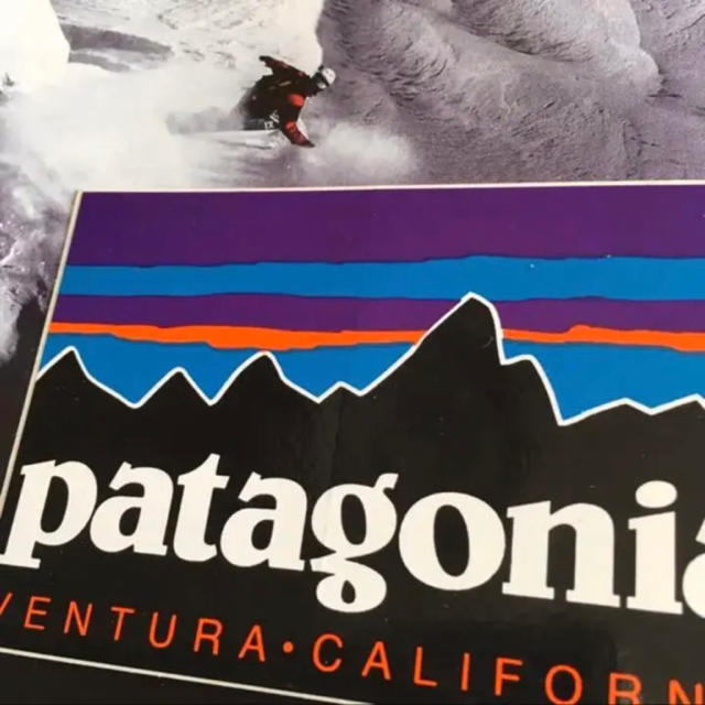 patagonia(パタゴニア)のpatagoniaパタゴニア Ventura 限定 激レア バナー ステッカー スポーツ/アウトドアのスノーボード(アクセサリー)の商品写真