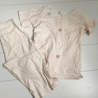 ムジルシリョウヒン(MUJI (無印良品))の無印　夏　お着替えパジャマ　110 女の子(パジャマ)