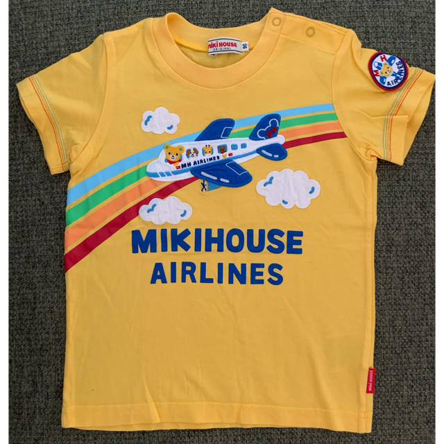 mikihouse ミキハウス　飛行機　Ｔシャツ 90 | フリマアプリ ラクマ