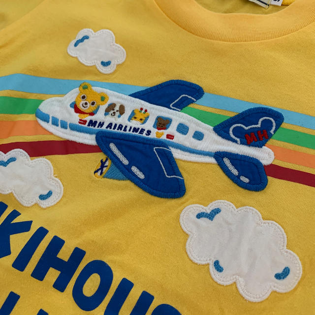 mikihouse ミキハウス　飛行機　Ｔシャツ 90