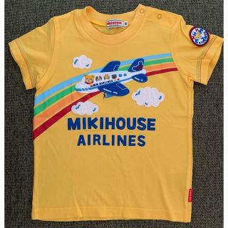 ミキハウス(mikihouse)のmikihouse ミキハウス　飛行機　Ｔシャツ 90(Tシャツ/カットソー)