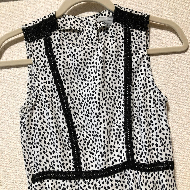 H&M - 新品H&Mモノトーンレオパードワンピース◇ノースリーブ H&M - 新品H&Mモノトーンレオパードワンピース◇ノースリーブ