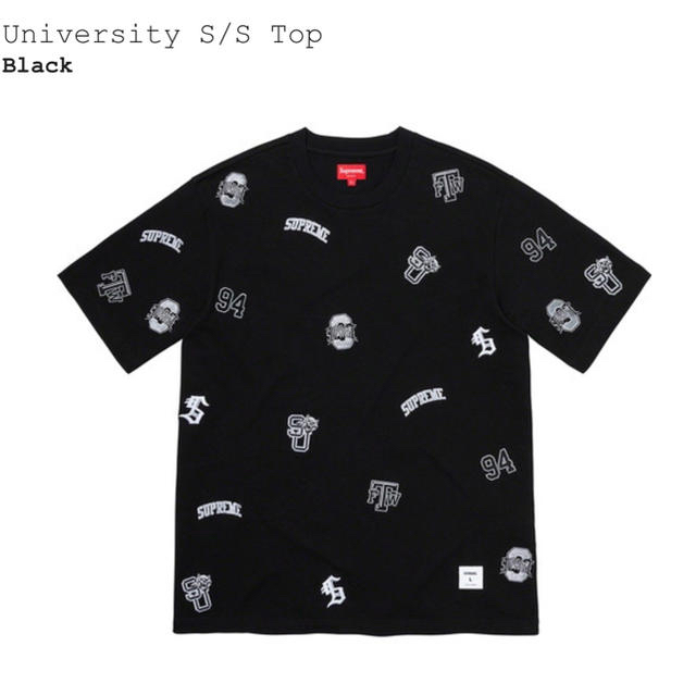 Supreme University S/S Top  Mサイズ