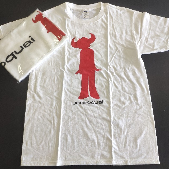 Jamiroquai ジャミロクワイ　Tシャツ　white　白　ホワイト メンズのトップス(Tシャツ/カットソー(半袖/袖なし))の商品写真
