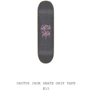 Cactus Jack カクタスジャック TRAVIS SCOTT SKATE BOARD DECK トラビススコット スケートボード デッキ ペイズリー柄 ブラック