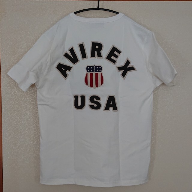 AVIREX(アヴィレックス)のミドルチャンピオン様の専用です♪AVIREX/ワッペンT 美品 メンズのトップス(Tシャツ/カットソー(半袖/袖なし))の商品写真