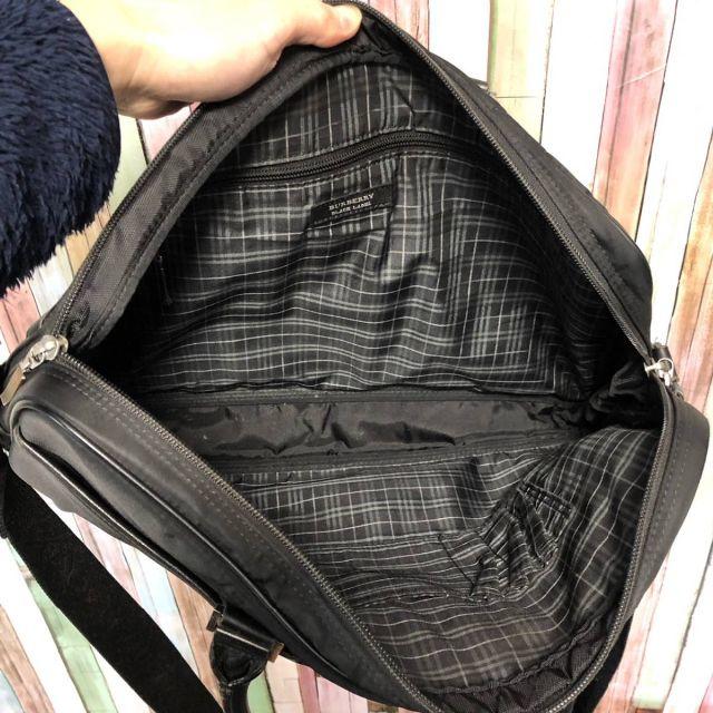 BURBERRY BLACK LABEL】バーバリー 2way バッグ A4可-