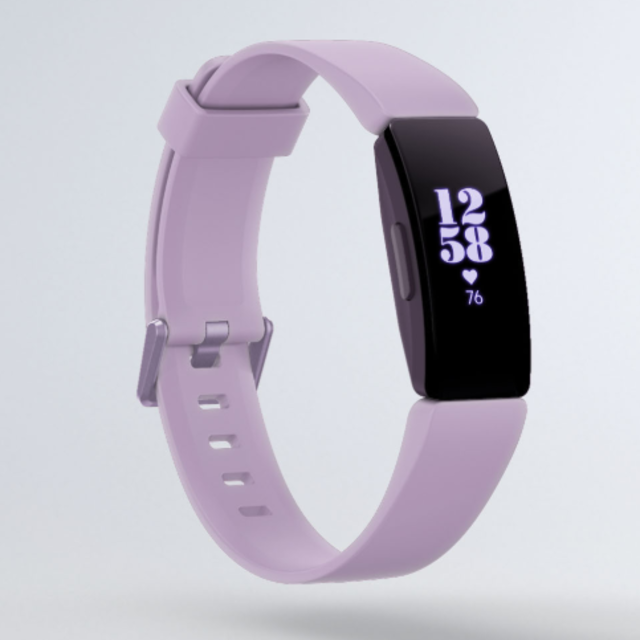 (新品未開封)Fitbit Inspire HR ライラック(紫) スポーツ/アウトドアのトレーニング/エクササイズ(トレーニング用品)の商品写真