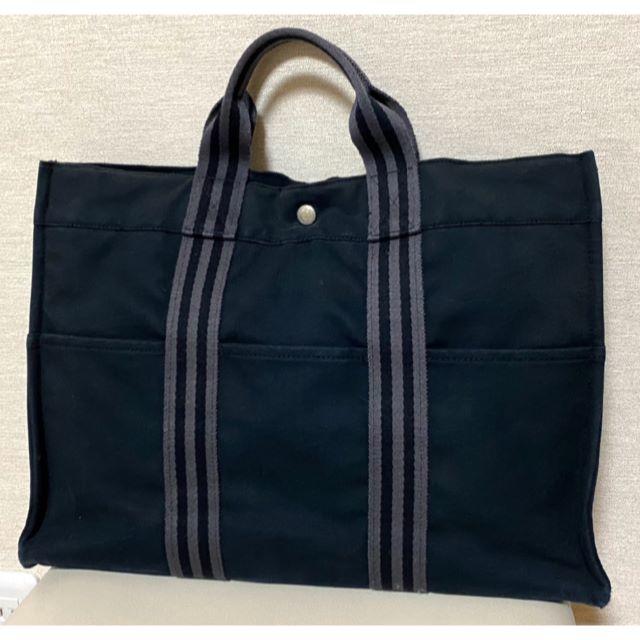 HERMES ☆ フールトゥ MM トートバッグ ブラック