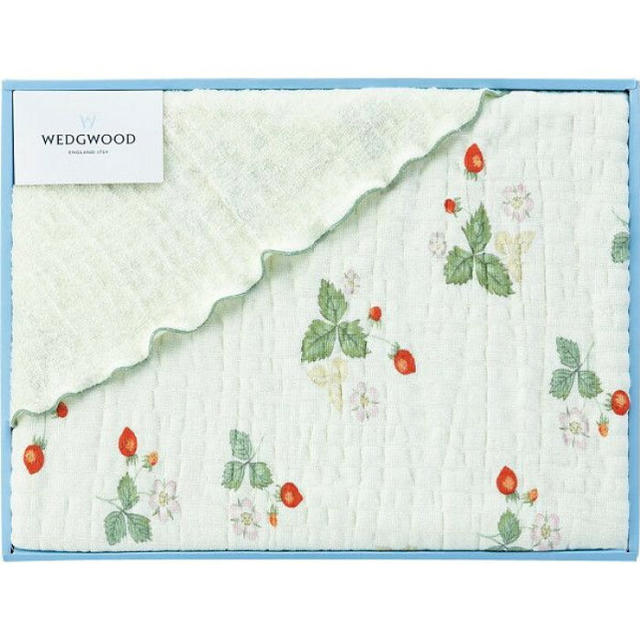 WEDGWOOD(ウェッジウッド)のWEDGWOOD ウェッジウッド　ハーフケット グリーン インテリア/住まい/日用品の寝具(毛布)の商品写真