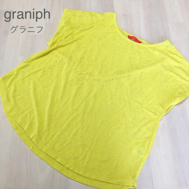 Graniph(グラニフ)のgraniph グラニフ❤️デザインカットソー Tシャツ レディースのトップス(Tシャツ(半袖/袖なし))の商品写真