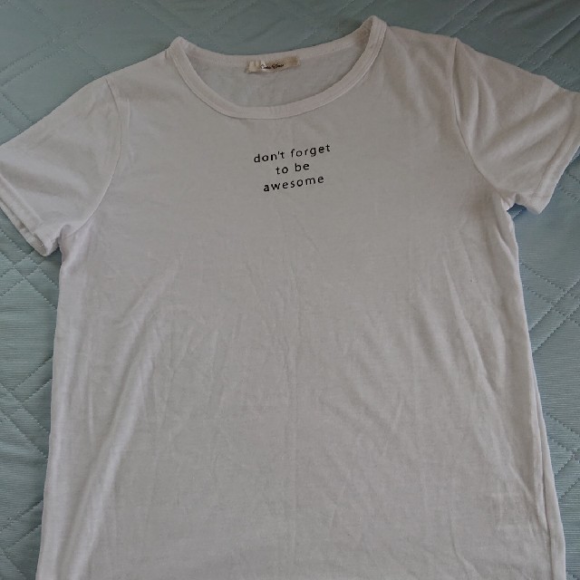 しまむら(シマムラ)のしまむら★白Tシャツ★新品 レディースのトップス(Tシャツ(半袖/袖なし))の商品写真
