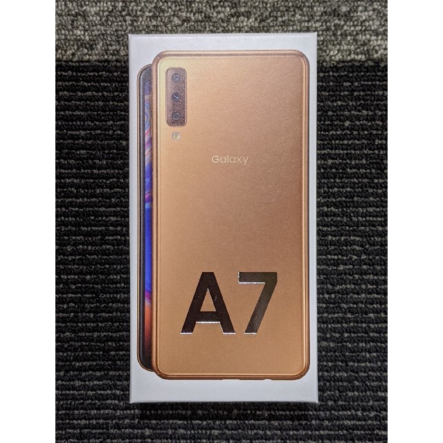 新品未開封 Garaxy A7 64GB SIMフリー ゴールド