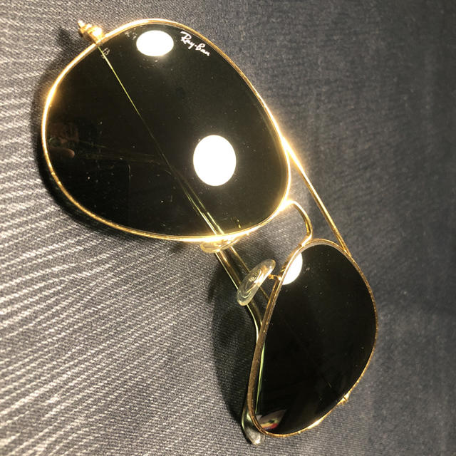 ボシュロム　Ray ban Aviator USA アビエーター　砂打ちあり