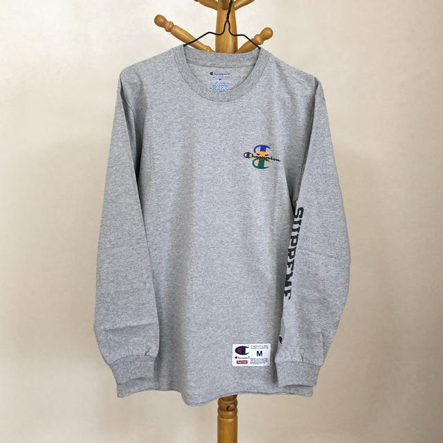 champion stacked c l/s tee