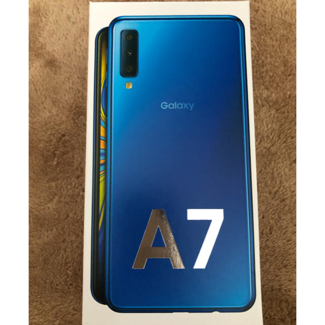 Galaxy A7 新品　SIMフリー　ブルー