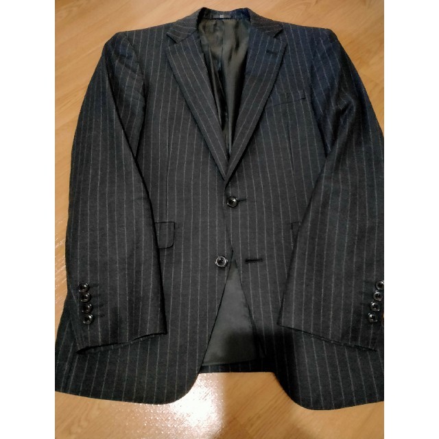THE SUIT COMPANY(スーツカンパニー)のスーツセレクト　y4 ウール　ストライプ メンズのスーツ(セットアップ)の商品写真