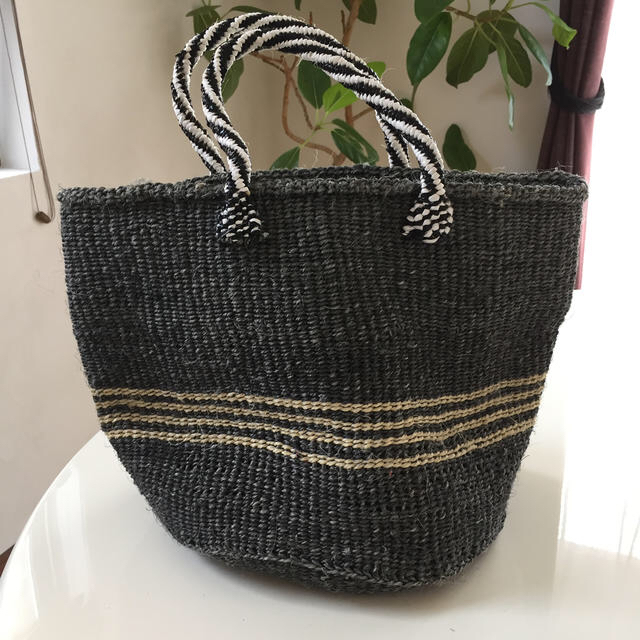 Plantation カゴバッグの通販 by MRK|プランテーションならラクマ プランテーション 裂き織り カゴ