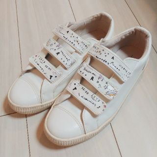 ザラキッズ(ZARA KIDS)のZARA kids ベルクロ スニーカー 38 24cm(スニーカー)