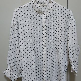 ダブルクローゼット(w closet)の↓値下げ↓ドット柄ブラウス(シャツ/ブラウス(長袖/七分))