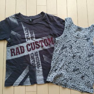 ラッドカスタム(RAD CUSTOM)のRAD CUSTOM　Tシャツ＆タンクトップ　セット(Tシャツ/カットソー)