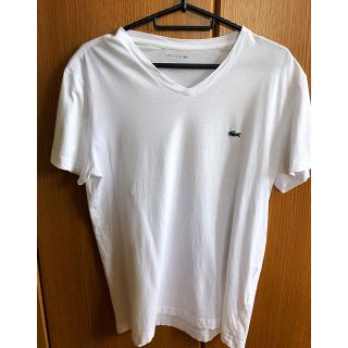 ラコステ(LACOSTE)のラコステ　Vネックシャツ　メンズ(Tシャツ/カットソー(半袖/袖なし))