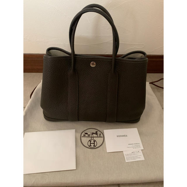 トートバッグHERMES ガーデンパーティ TPM  美品