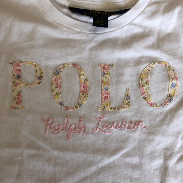 POLO RALPH LAUREN(ポロラルフローレン)のポロ　ラルフローレン Tシャツ　2枚セット キッズ/ベビー/マタニティのキッズ服女の子用(90cm~)(Tシャツ/カットソー)の商品写真