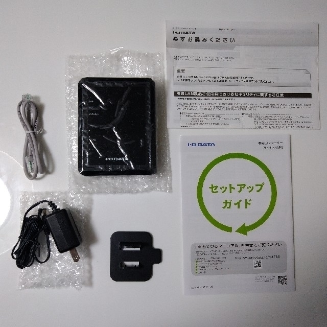 IODATA(アイオーデータ)の無線LANルーター スマホ/家電/カメラのPC/タブレット(PC周辺機器)の商品写真