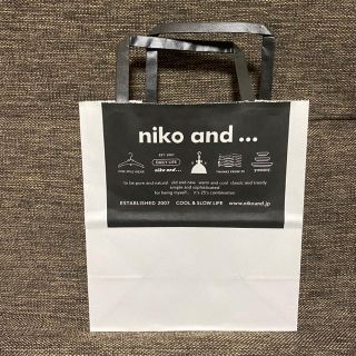 ニコアンド(niko and...)のniko and… 紙袋 ショップ袋(ショップ袋)